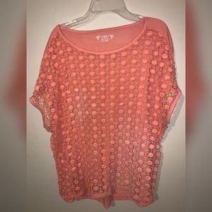 Peach Blouse